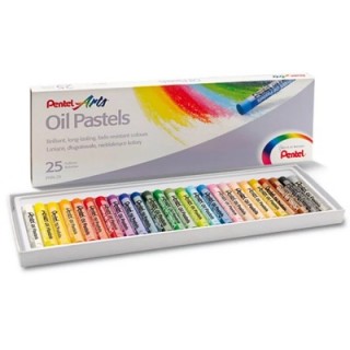 PASTEL DE ÓLEO PENTEL ARTS 25 CORES